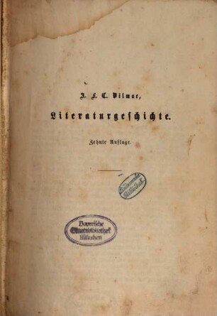 Geschichte der deutschen Nationalliteratur. 2