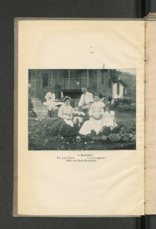 R. Kaundinya Frl. Joh. Weller Frau Kaudinya Hilde und Rani Kaudinya