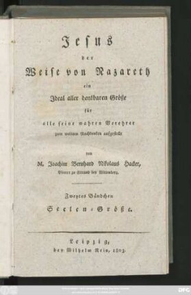 Bändchen 2: Seelen-Größe