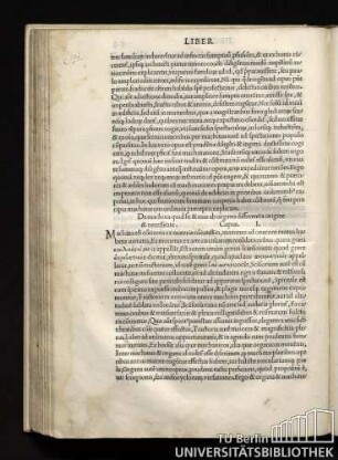 De machina quid fit & eius ab organo differentia origine & neccessitate. Caput. I.