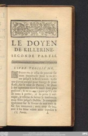 Livre Troisième.