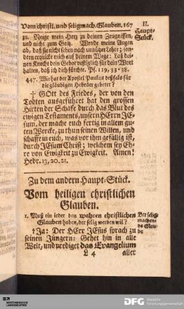 Zu dem andern Haupt-Stück