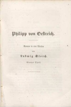 Philipp von Oestreich.