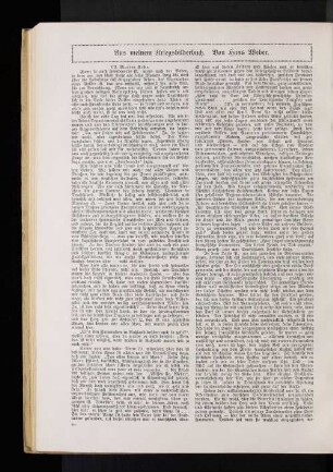 Aus meinem Kriegsbilderbuch. : VII. Mutter Erde.