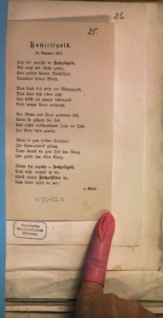 Hochzeitgold : 28. Dezember 1876