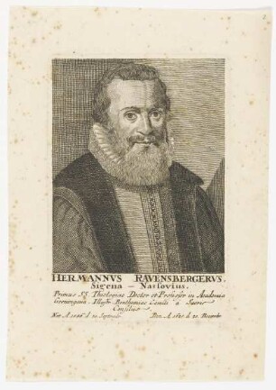 Bildnis des Hermannvs Ravensbergervs