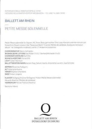 Petite Messe Solennelle