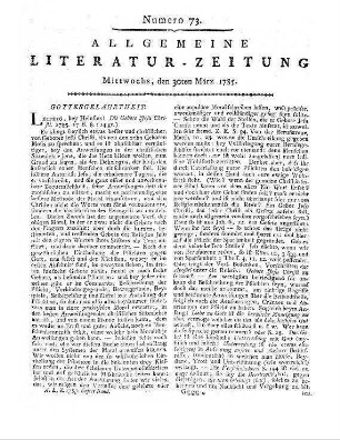 Schweigger, F. C. L.: De privato sacrae coenae usu commentatio. Erlangen: Palm 1785
