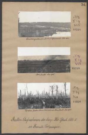 Vorderer Graben beim Erdwerk in Bois brulé