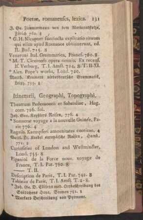 Itinerarii, Geographi, Topographi