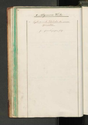 2. Systeme und Lehrbücher der reinen Geometrie.