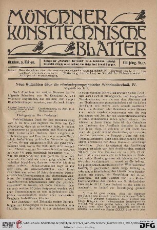 8: Neue Gutachten über die römisch-pompejanische Wandmaltechnik, [5]