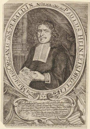 Paulus Heinlein, Organist bei St. Sebald; gest. 1686