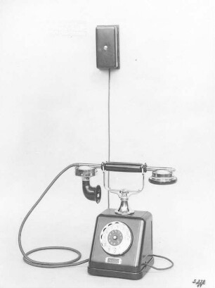 Selbstwähler-Tischapparat : Technikgeschichte | Elektrotechnik | Fernmeldetechnik | Telephonapparate, Telephonanlagen