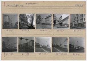 Straßenansichten. Berlin, Lichtenberg, Friedrichsfelde, Straße der Befreiung (seit 1992 Alt-Friedrichsfelde)