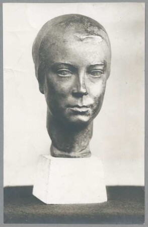 Porträt Hilda von Dirksen, 1923, Bronze