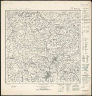 Meßtischblatt 4116 : Rietberg, 1939 : Rietberg. - Hrsg. 1897, bericht. 1912, einz. Nachtr. 1932. - 1:25000. - [Berlin]: Reichsamt für Landesaufnahme, 1939. - 1 Kt.
