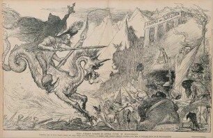 Jules Lemaître partant en guerre contre les Francs-Maçons