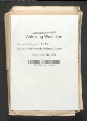 Verhandlungen mit den Ständen von Overijssel um Ootmarsum,. Pacht der in der Grafschaft Bentheim gelegenen Ootmarsumer Güter,. Liste der Pächter,. Rückerwerbung der Kommende Ootmarsum,. Aufstellung der von Heiden veräußerten, dem Haus Ootmarsum gehörender Güter,. Liste v. Heidenscher Pertinenzien des Hauses Ootmarsum (mit Angabe der Einkünfte).