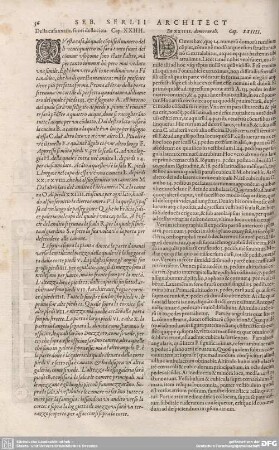 Della casa XXIIII. fuori della citta. Cap. XXIIII.