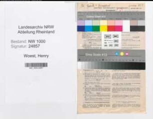 Entnazifizierung Henry Woest, geb. 09.09.1910 (Sparkassenangest.)