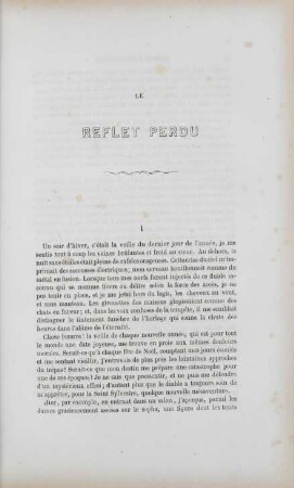 Le reflet perdu