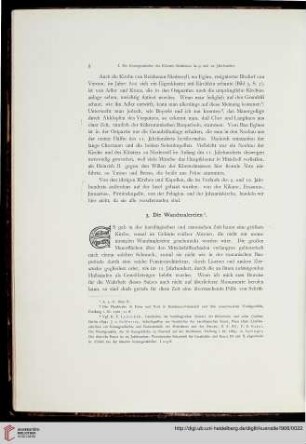 3. Die Wandmalereien