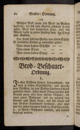 62-68, Brod-Beschauer-Ordnung.