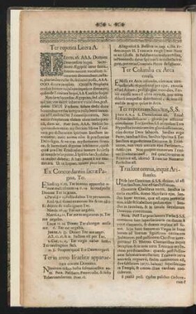 Ter repetita Litera A.