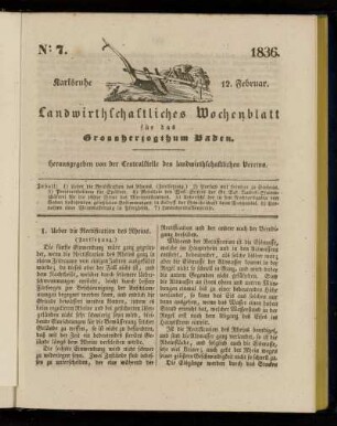No 7. 1836. 12. Februar