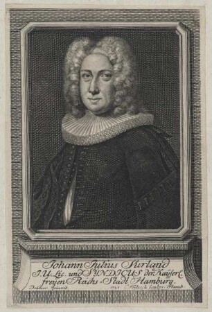 Bildnis des Johann Julius Surland