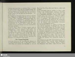 Der Kampf beginnt