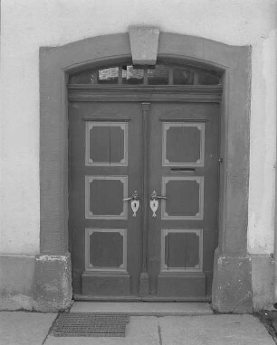 Kleinolbersdorf-Altenhain, 2flügelige Haustür