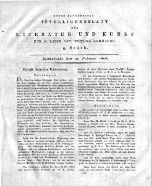 1806-02-22 : 9. Stück