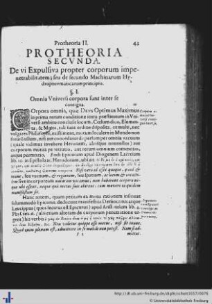 Protheoria II.
