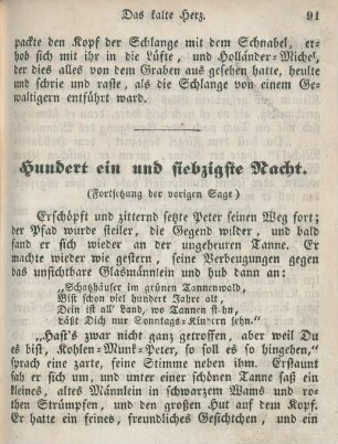 Hundert ein und siebzigste Nacht
