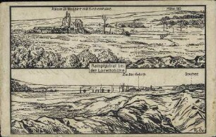 Kampfgebiet bei der Lorettohöhe.