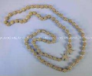 Christbaumschmuck: Stroh-Kette