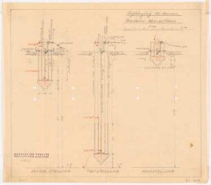 Konzerthaus, Breslau Umbau: Aufhängung der Kronleuchter 1:50