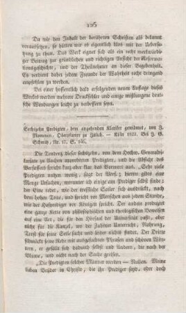 125-128 "Sechszehn Predigten, den angehenden Klerikern gewidmet" von J. Mommsen
