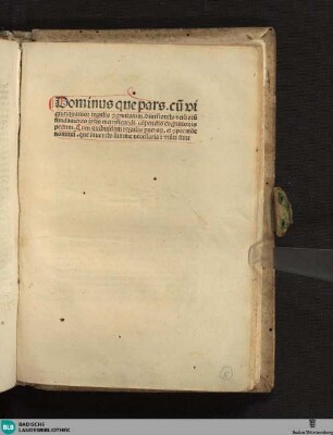 Regula Dominus quae pars