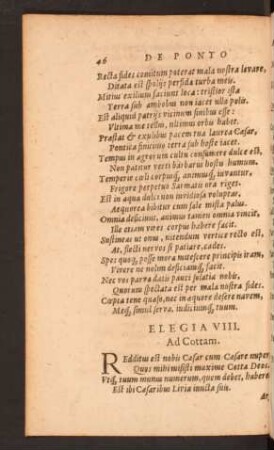 Elegia VIII.