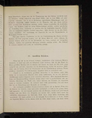 IV. Gewölbte Brücken.