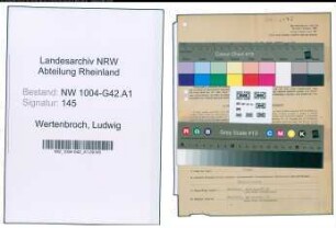 Entnazifizierung Ludwig Wertenbroch , geb. 05.11.1901 (Angestellter)
