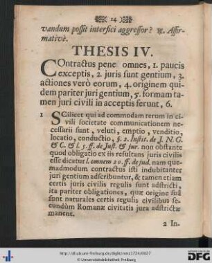 Thesis IV.