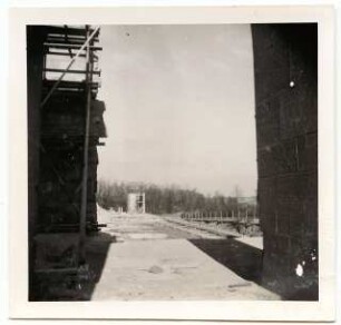 Deutsche Gartenschau 1950 auf dem Killesberg, Stuttgart: Bauarbeiten