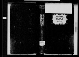 Muggensturm, katholische Gemeinde: Heiratsbuch 1809-1870