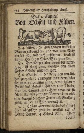 1. von Ochsen und Kühen
