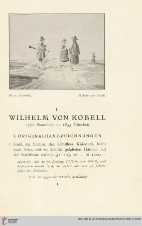 I. Wilhelm von Kobell