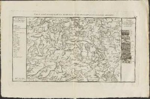 Carte Minéralogique De La Champagne Où Se Trouvent Retel, Rosoy, Et Mezieres.